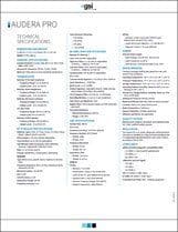 audera-pro-datasheet